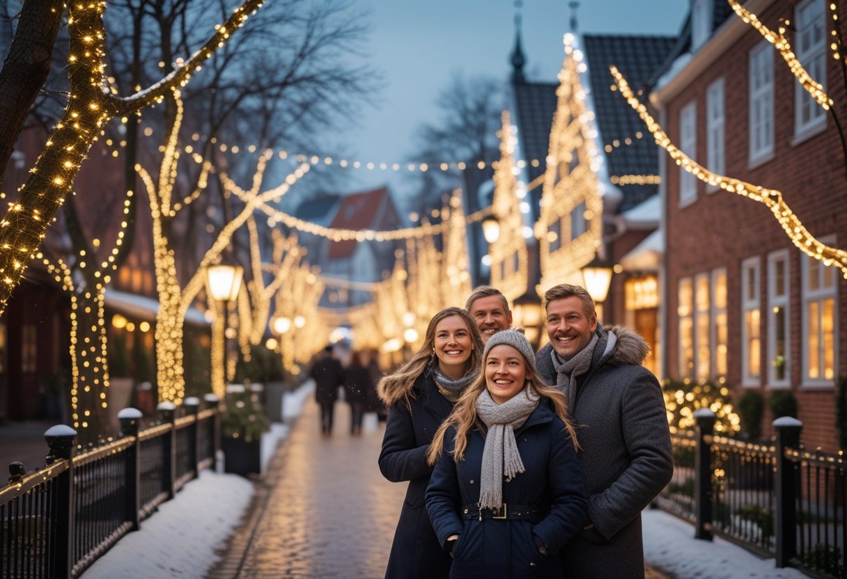 Sådan skaber du magisk julestemning med udendørs julebelysning i Helsingør